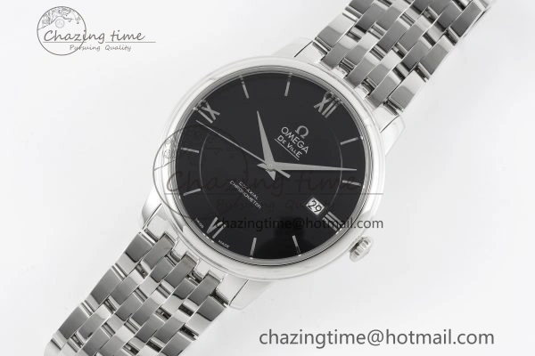 De Ville SS TWF 1:1 Best Edition Black Dial on SS Bracelet MIYOTA 9015