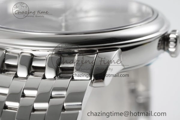 De Ville SS TWF 1:1 Best Edition Black Dial on SS Bracelet MIYOTA 9015