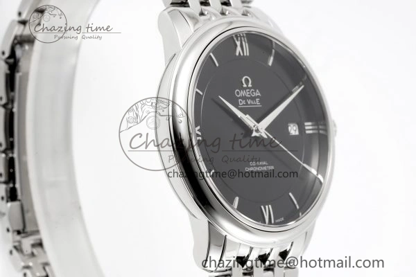 De Ville SS TWF 1:1 Best Edition Black Dial on SS Bracelet MIYOTA 9015