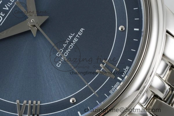 De Ville SS TWF 1:1 Best Edition Blue Dial on SS Bracelet MIYOTA 9015