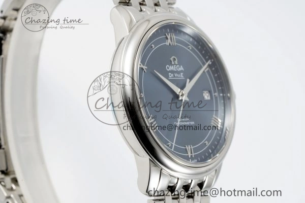 De Ville SS TWF 1:1 Best Edition Blue Dial on SS Bracelet MIYOTA 9015