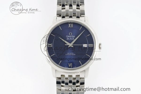De Ville SS TWF 1:1 Best Edition Deep Blue Dial on SS Bracelet MIYOTA 9015
