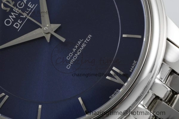 De Ville SS TWF 1:1 Best Edition Deep Blue Dial on SS Bracelet MIYOTA 9015