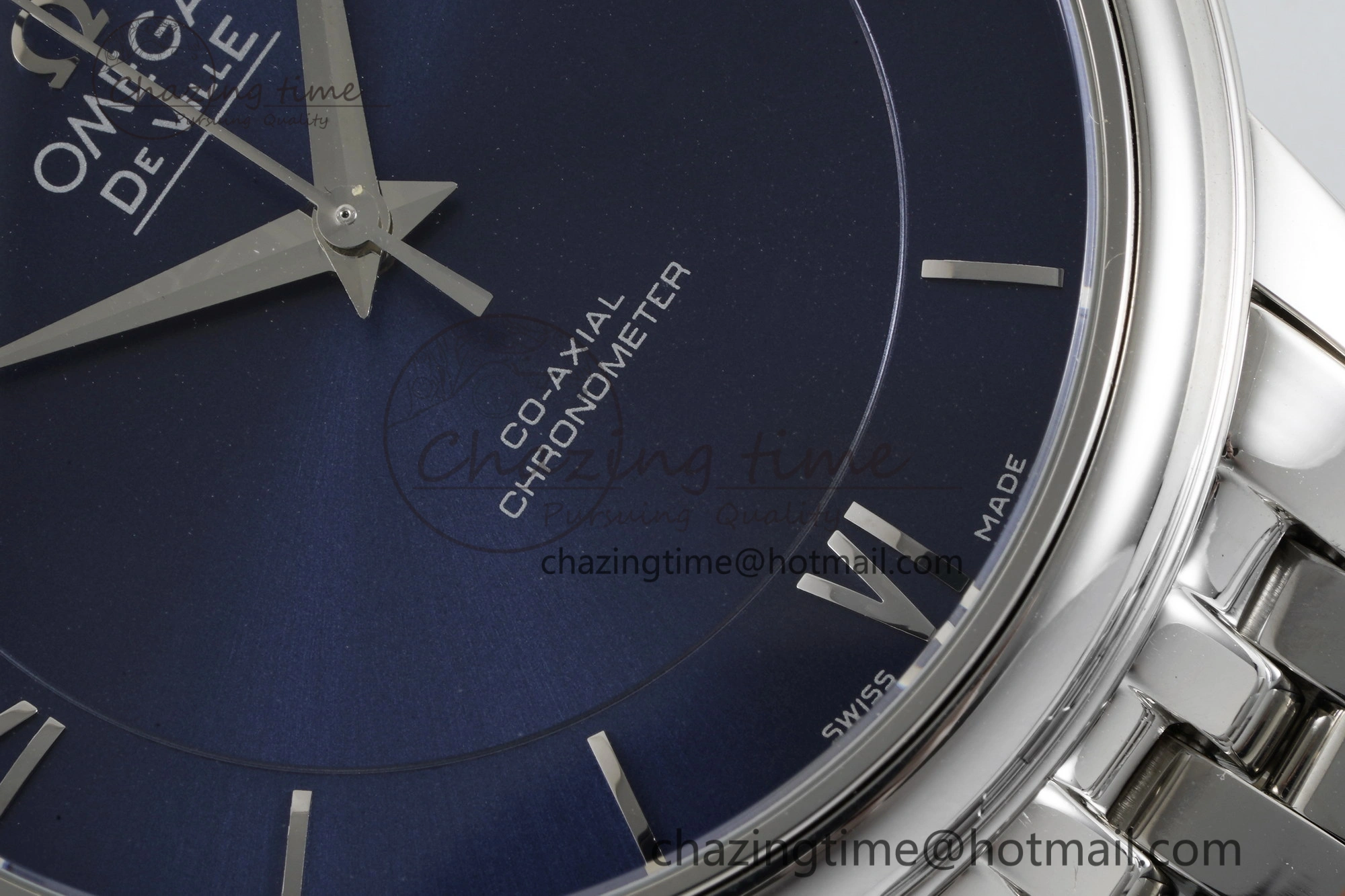 De Ville SS TWF 1:1 Best Edition Deep Blue Dial on SS Bracelet MIYOTA 9015
