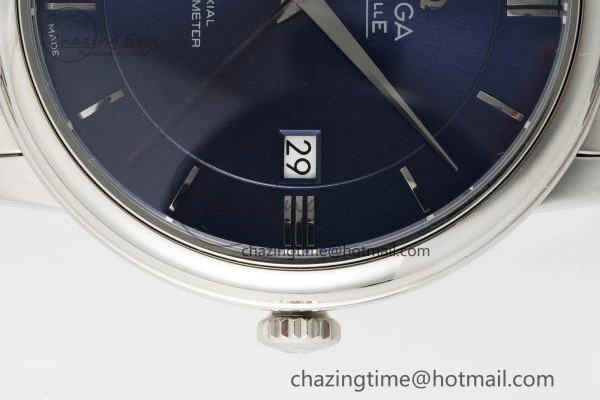 De Ville SS TWF 1:1 Best Edition Deep Blue Dial on SS Bracelet MIYOTA 9015
