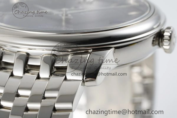 De Ville SS TWF 1:1 Best Edition Deep Blue Dial on SS Bracelet MIYOTA 9015