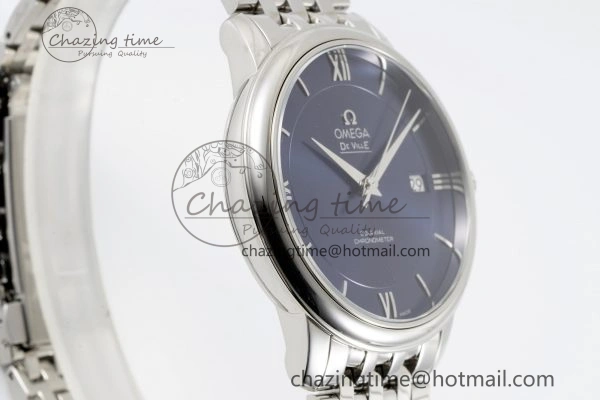 De Ville SS TWF 1:1 Best Edition Deep Blue Dial on SS Bracelet MIYOTA 9015
