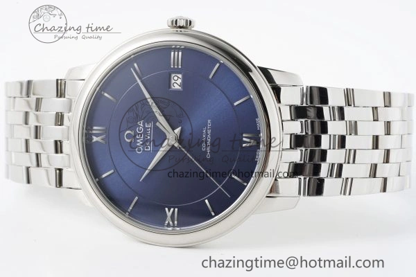 De Ville SS TWF 1:1 Best Edition Deep Blue Dial on SS Bracelet MIYOTA 9015