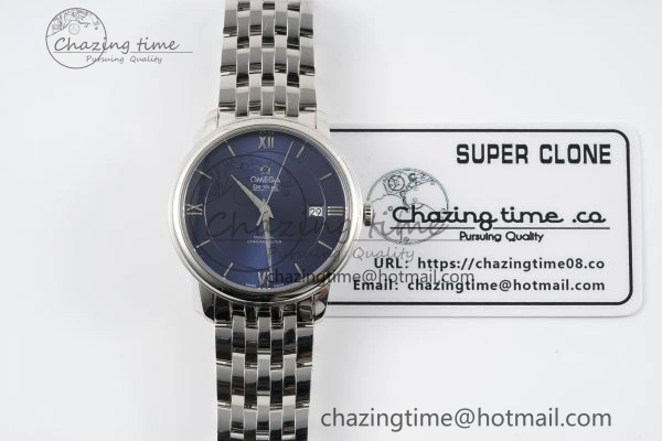 De Ville SS TWF 1:1 Best Edition Deep Blue Dial on SS Bracelet MIYOTA 9015