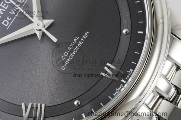 De Ville SS TWF 1:1 Best Edition Gray Dial on SS Bracelet MIYOTA 9015