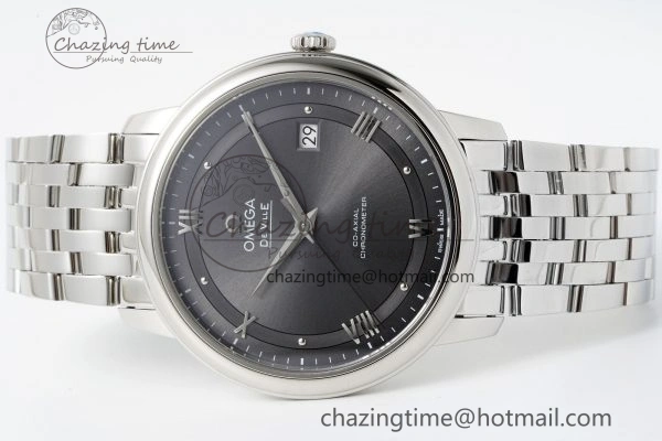 De Ville SS TWF 1:1 Best Edition Gray Dial on SS Bracelet MIYOTA 9015