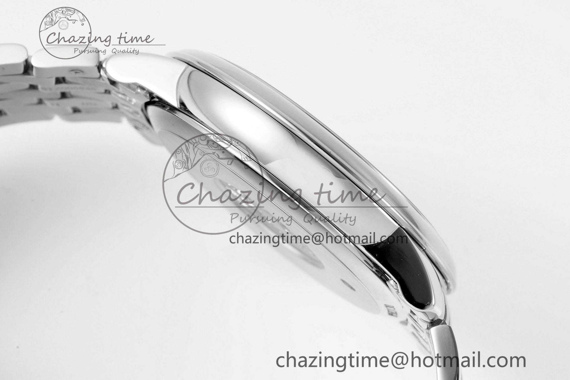 De Ville SS TWF 1:1 Best Edition Gray Dial on SS Bracelet MIYOTA 9015