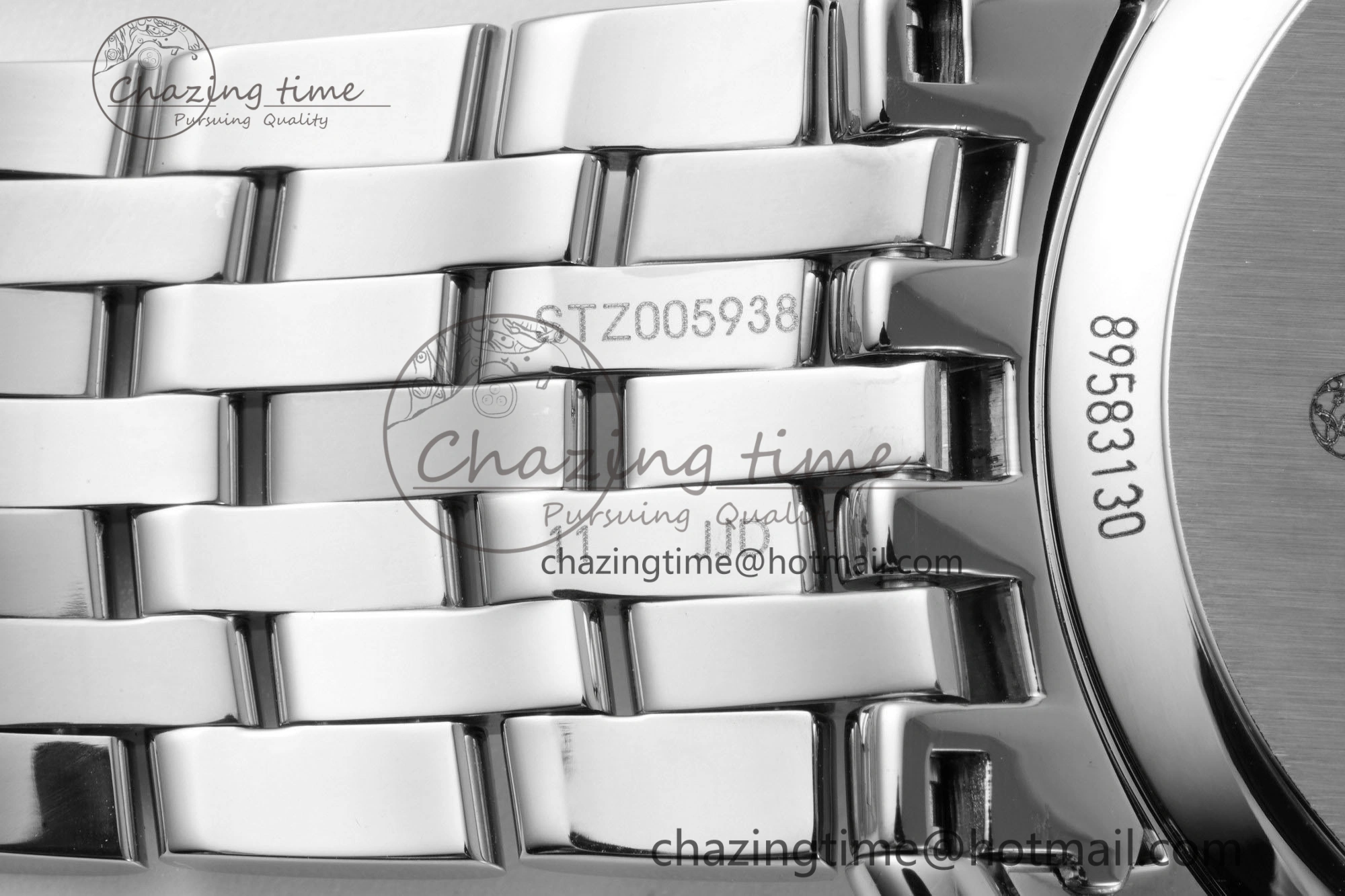 De Ville SS TWF 1:1 Best Edition Gray Dial on SS Bracelet MIYOTA 9015