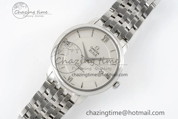 De Ville SS TWF 1:1 Best Edition Silver Dial on SS Bracelet MIYOTA 9015