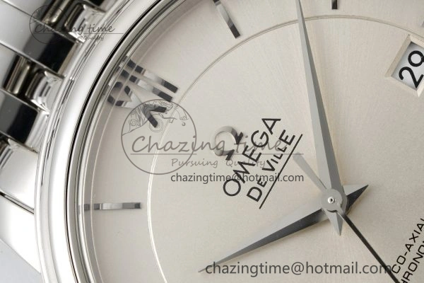 De Ville SS TWF 1:1 Best Edition Silver Dial on SS Bracelet MIYOTA 9015