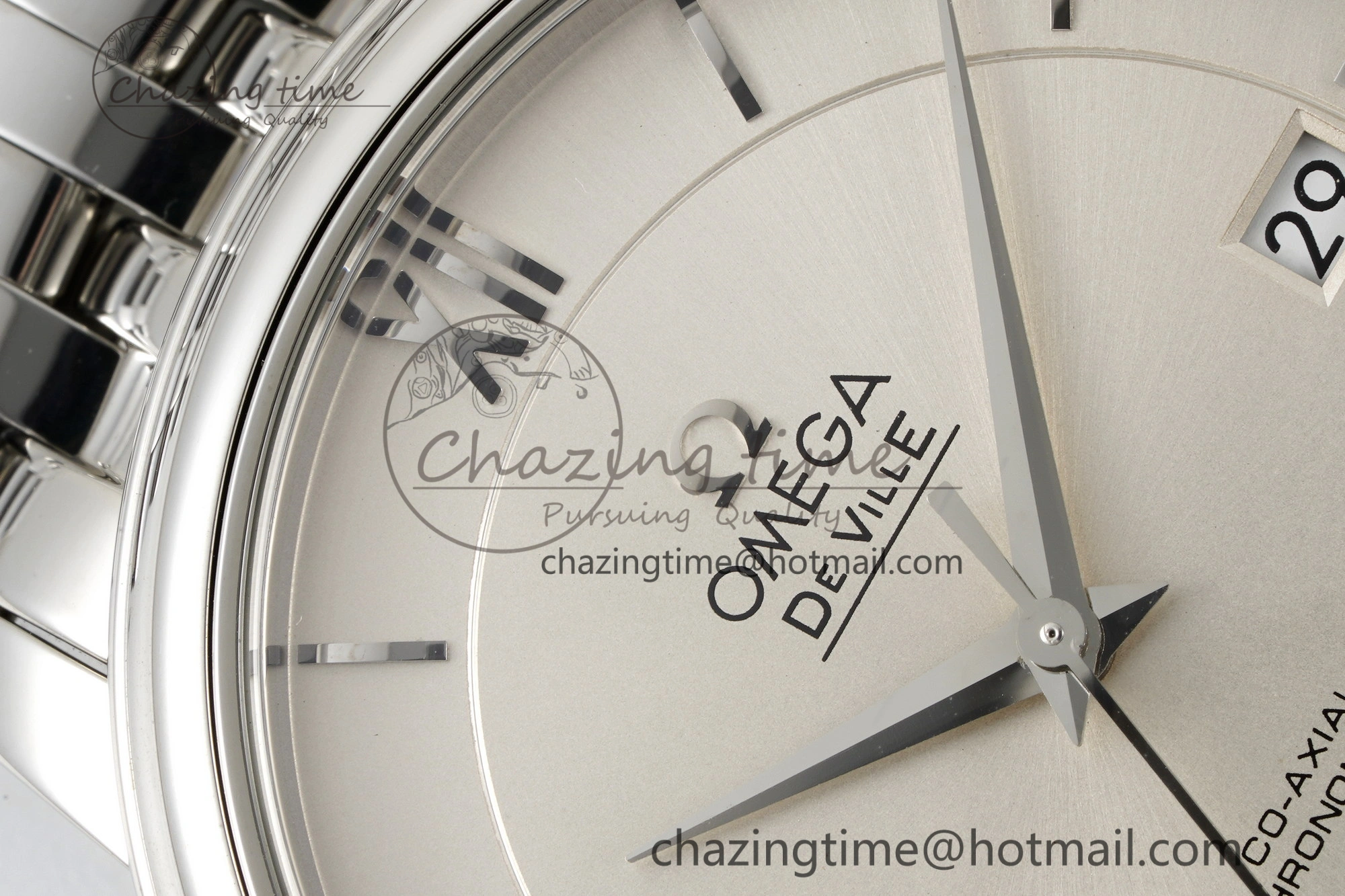 De Ville SS TWF 1:1 Best Edition Silver Dial on SS Bracelet MIYOTA 9015