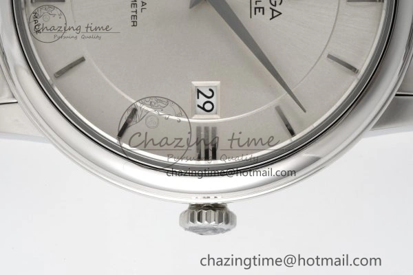 De Ville SS TWF 1:1 Best Edition Silver Dial on SS Bracelet MIYOTA 9015