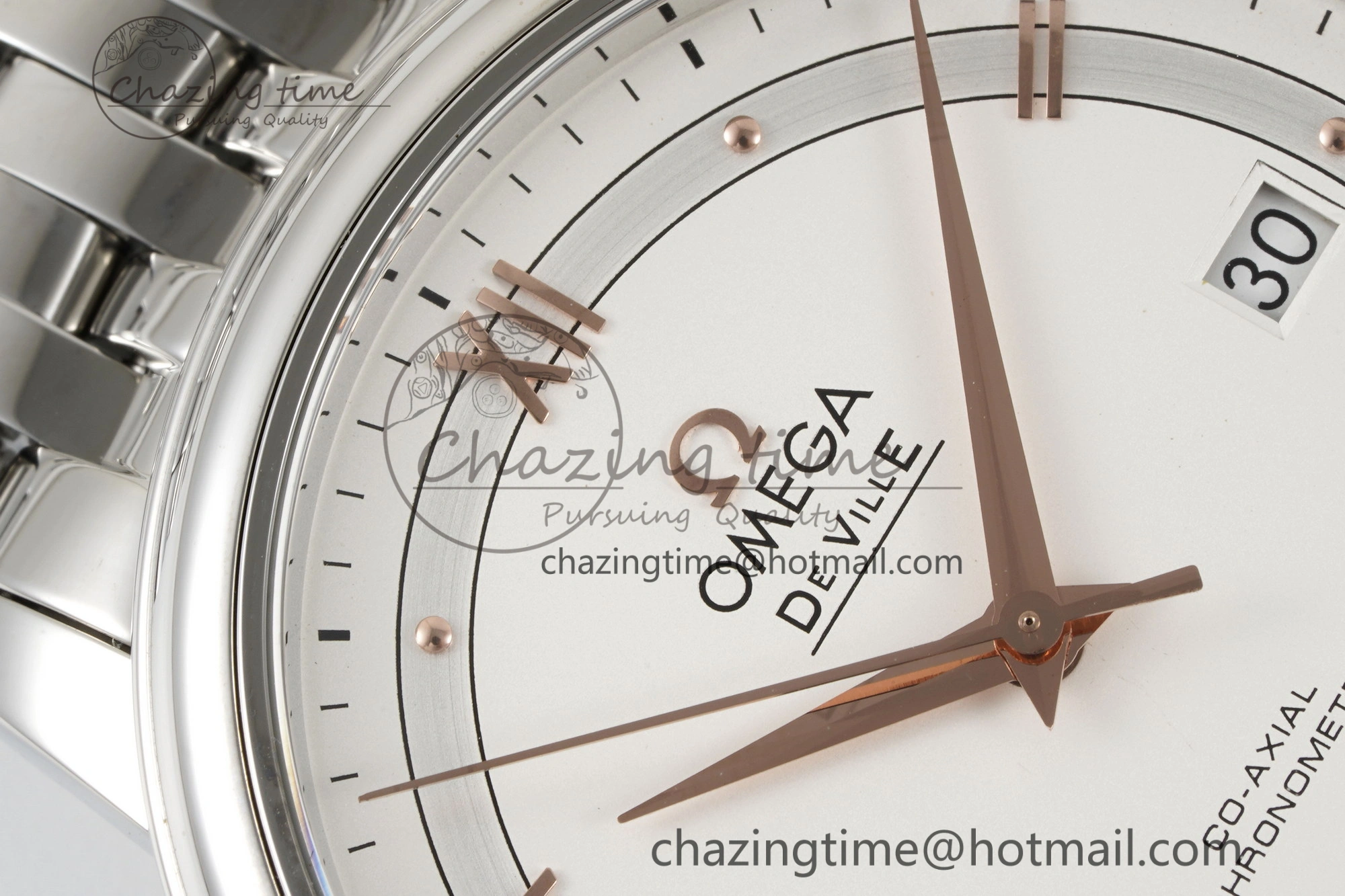De Ville SS TWF 1:1 Best Edition White Dial on SS Bracelet MIYOTA 9015
