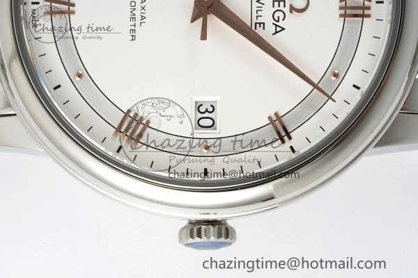 De Ville SS TWF 1:1 Best Edition White Dial on SS Bracelet MIYOTA 9015