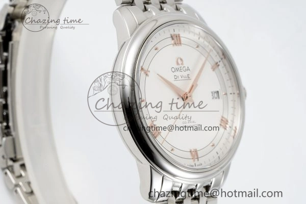 De Ville SS TWF 1:1 Best Edition White Dial on SS Bracelet MIYOTA 9015