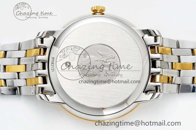 De Ville SS YG DIWF 1:1 Best Edition YG Dial on SS YG Bracelet MIYOTA 9015