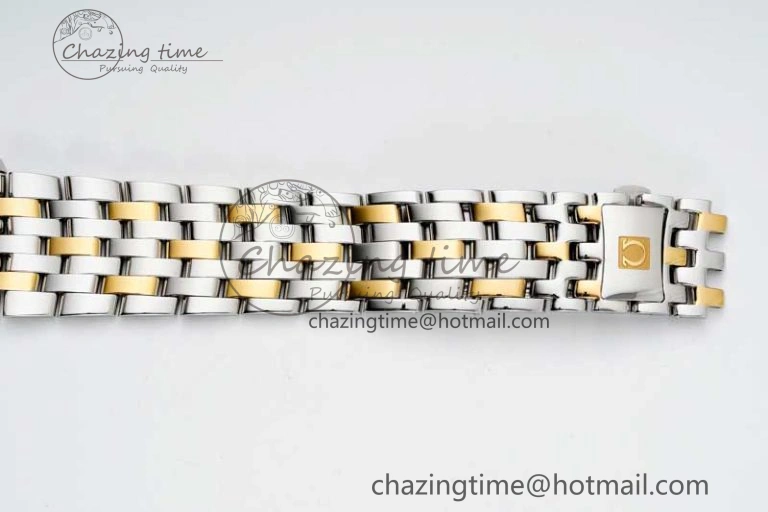 De Ville SS YG DIWF 1:1 Best Edition YG Dial on SS YG Bracelet MIYOTA 9015