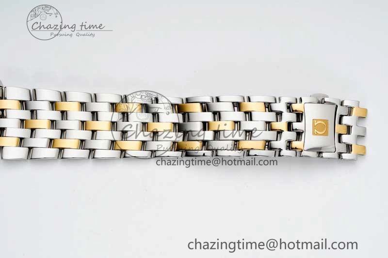 De Ville SS YG DIWF 1:1 Best Edition YG Dial on SS YG Bracelet MIYOTA 9015
