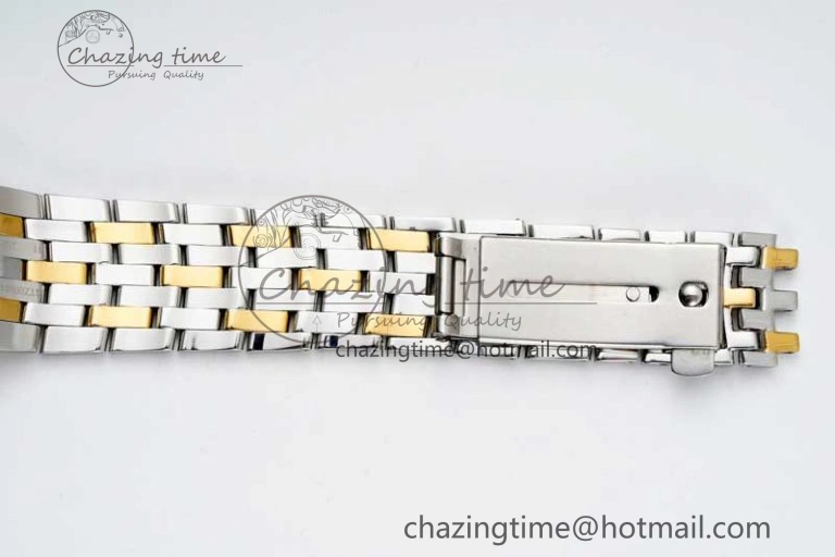 De Ville SS YG DIWF 1:1 Best Edition YG Dial on SS YG Bracelet MIYOTA 9015