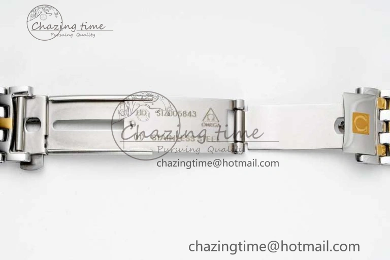 De Ville SS YG DIWF 1:1 Best Edition YG Dial on SS YG Bracelet MIYOTA 9015
