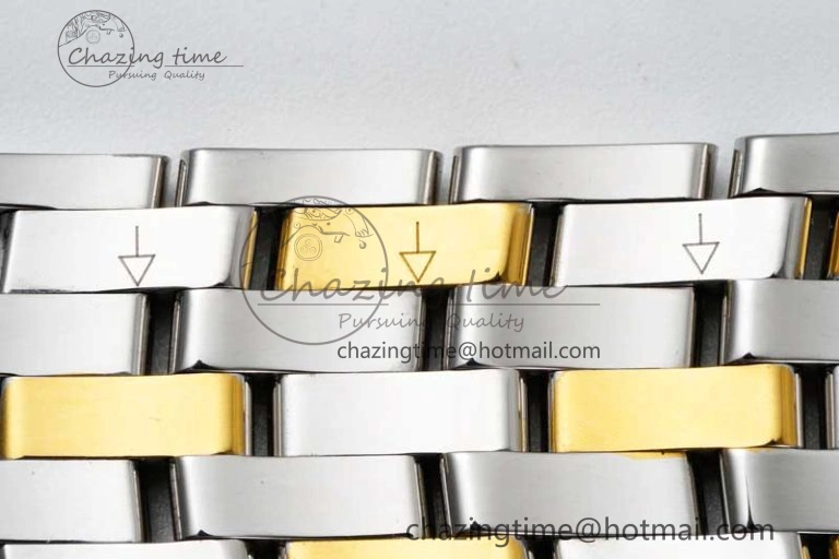 De Ville SS YG DIWF 1:1 Best Edition YG Dial on SS YG Bracelet MIYOTA 9015