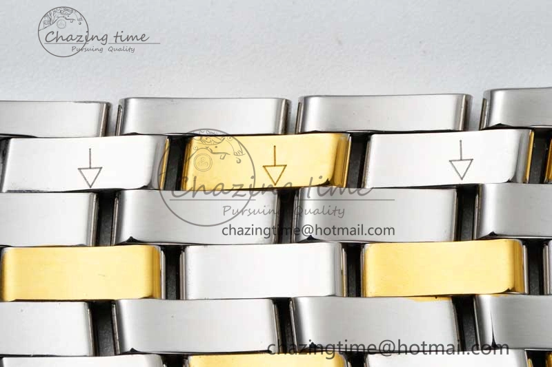 De Ville SS YG DIWF 1:1 Best Edition YG Dial on SS YG Bracelet MIYOTA 9015