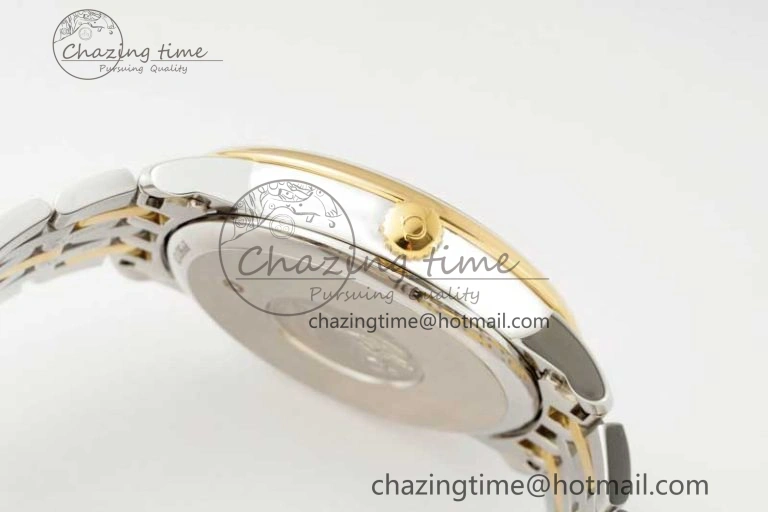De Ville SS YG DIWF 1:1 Best Edition YG Dial on SS YG Bracelet MIYOTA 9015