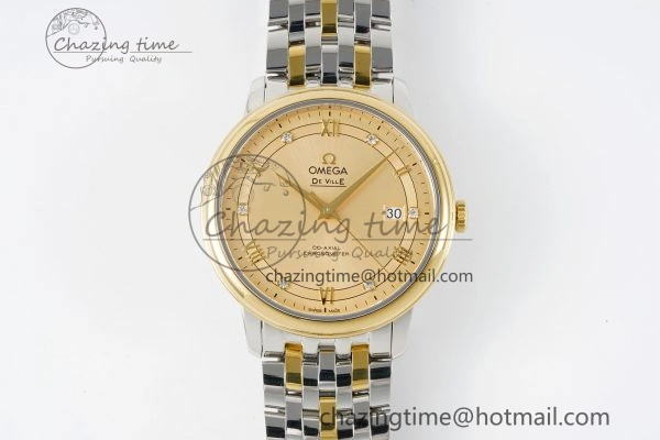 De Ville SS YG TWF 1:1 Best Edition YG Dial on SS YG Bracelet MIYOTA 9015