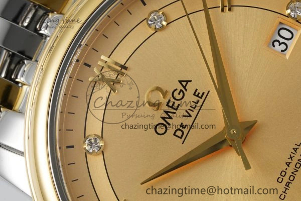 De Ville SS YG TWF 1:1 Best Edition YG Dial on SS YG Bracelet MIYOTA 9015