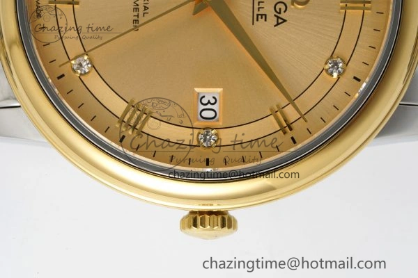 De Ville SS YG TWF 1:1 Best Edition YG Dial on SS YG Bracelet MIYOTA 9015