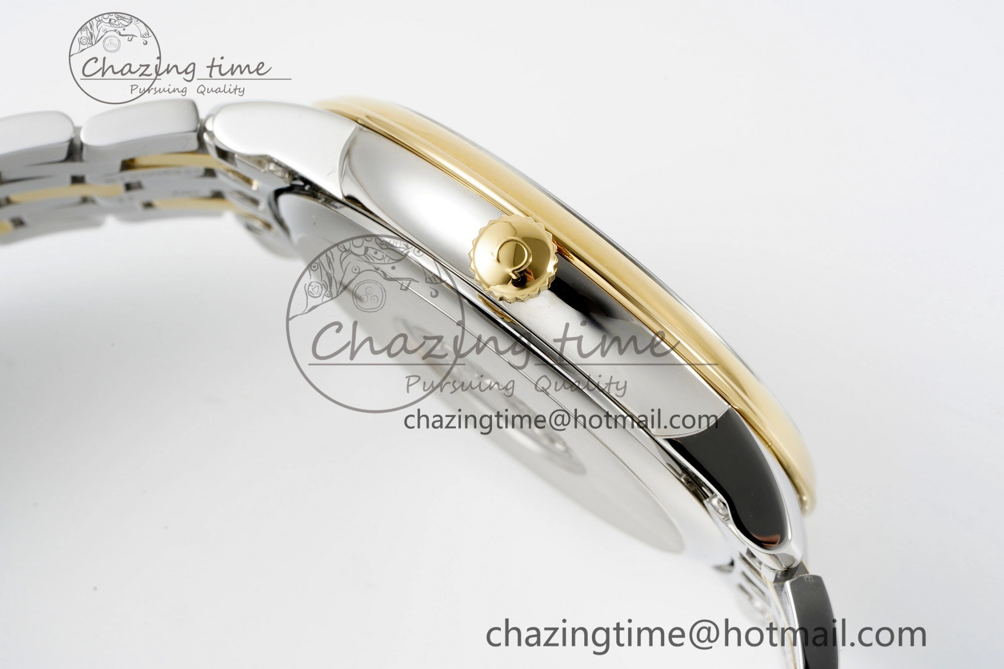 De Ville SS YG TWF 1:1 Best Edition YG Dial on SS YG Bracelet MIYOTA 9015