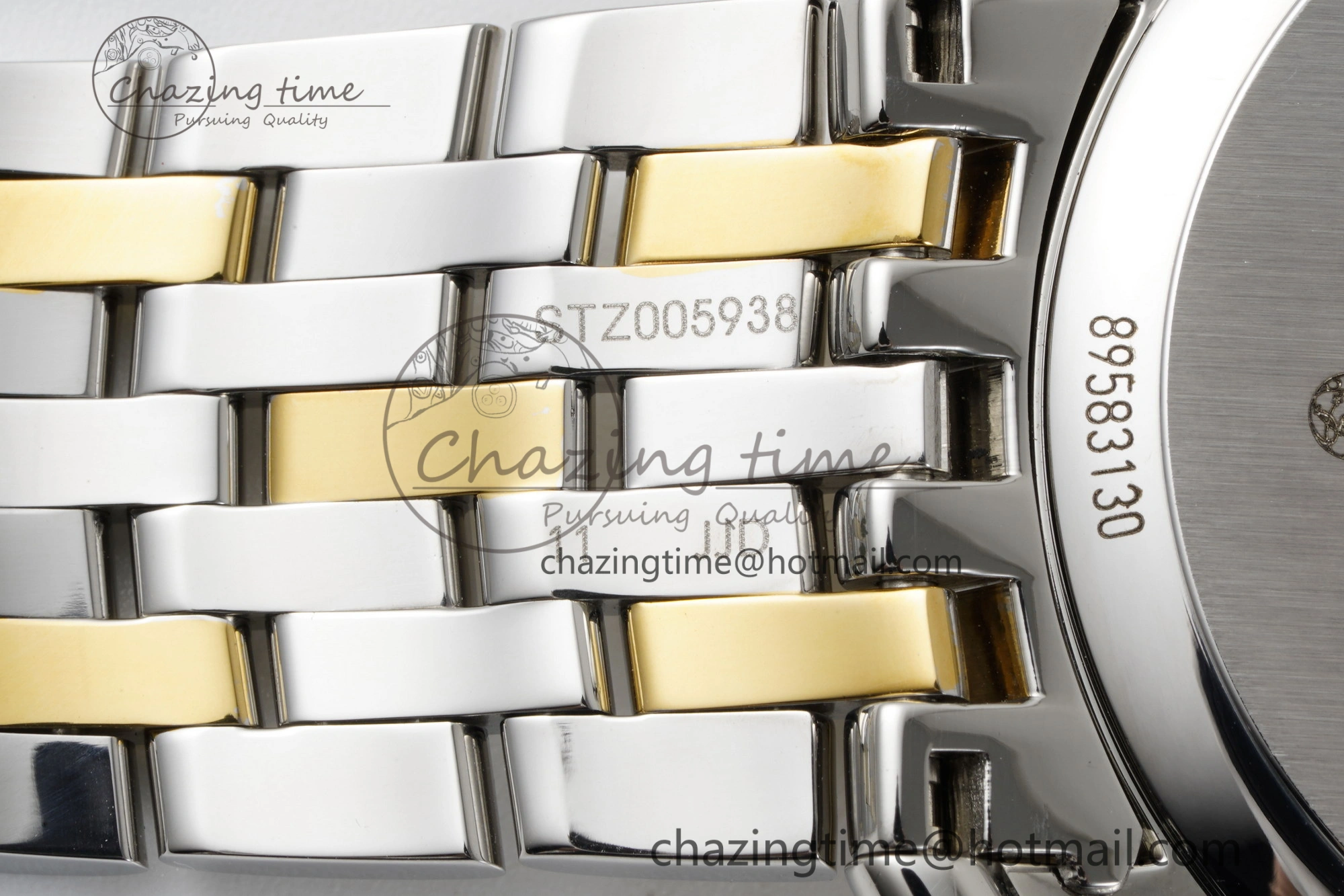 De Ville SS YG TWF 1:1 Best Edition YG Dial on SS YG Bracelet MIYOTA 9015