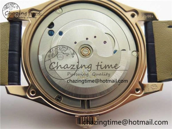 De Ville Tourbillon RG MIF Best Edition Blue Dial on Blue Leather Strap
