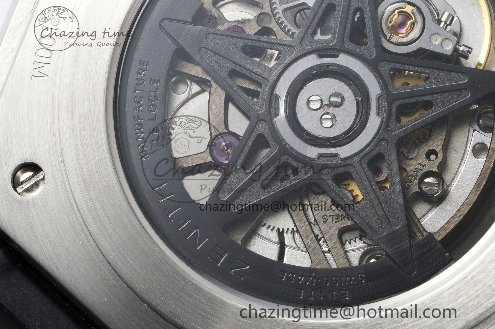 Defy Classic LF 1:1 Best Edition Skeleton Black Dial RG Bezel on Brown Gummy Strap A2892