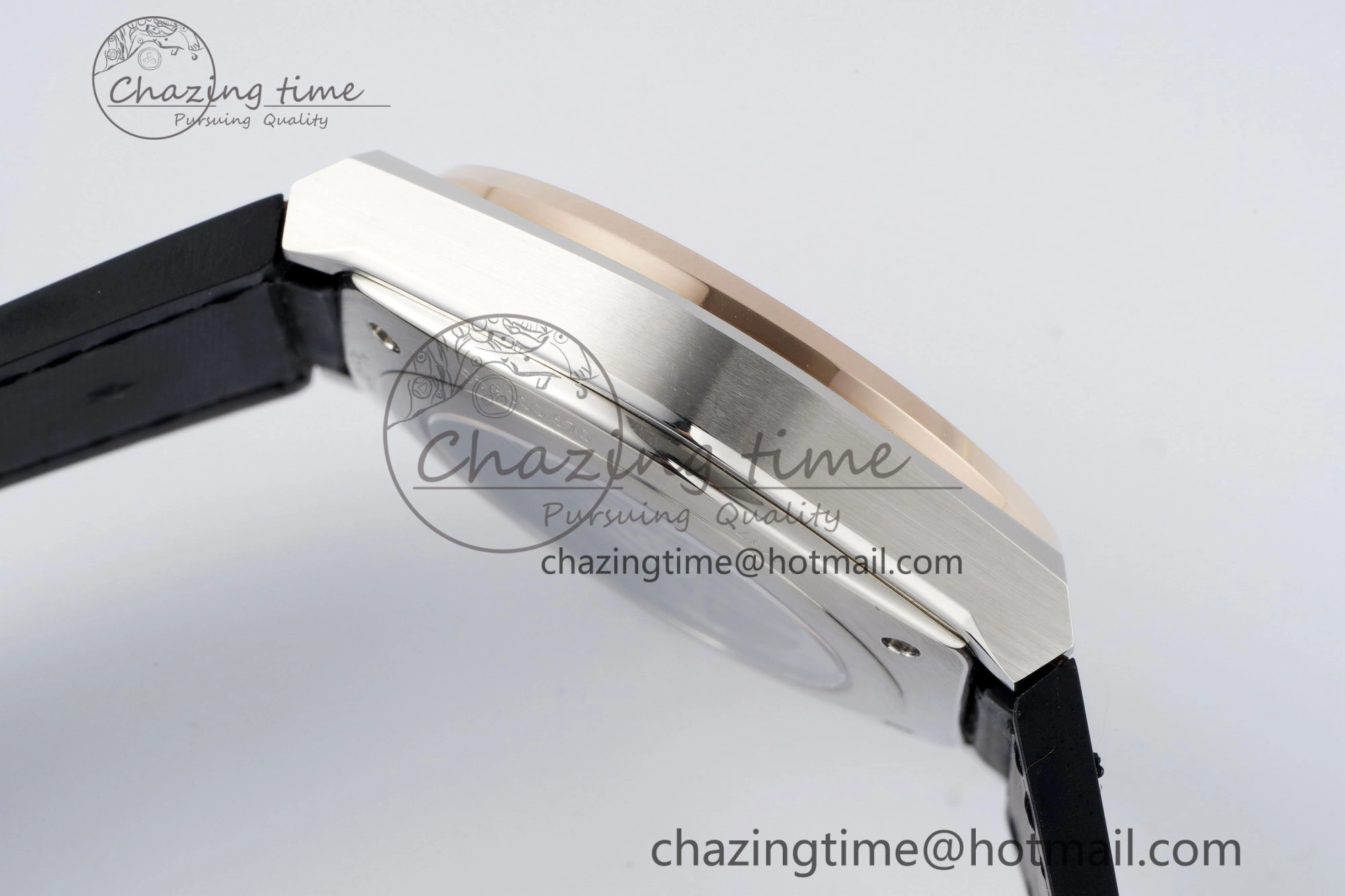 Defy Classic LF 1:1 Best Edition Skeleton Black Dial RG Bezel on Brown Gummy Strap A2892