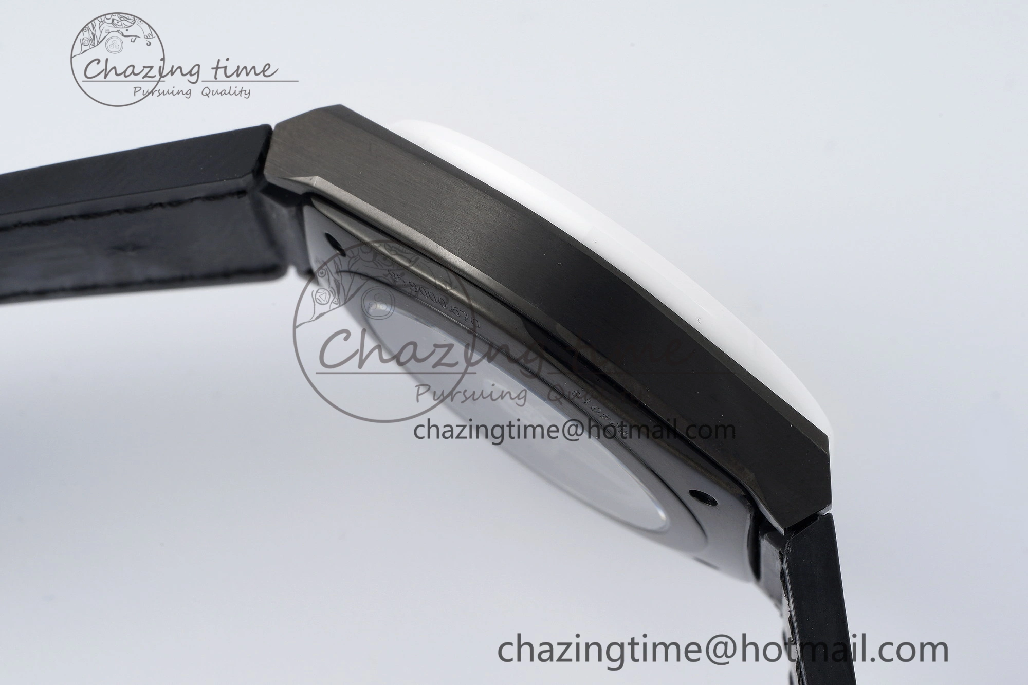 Defy Classic LF 1:1 Best Edition Skeleton Black Dial White Bezel on White Gummy Strap A2892