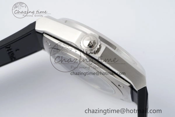 Defy Classic LF 1:1 Best Edition Skeleton Blue Dial on Black Rubber Strap A2892