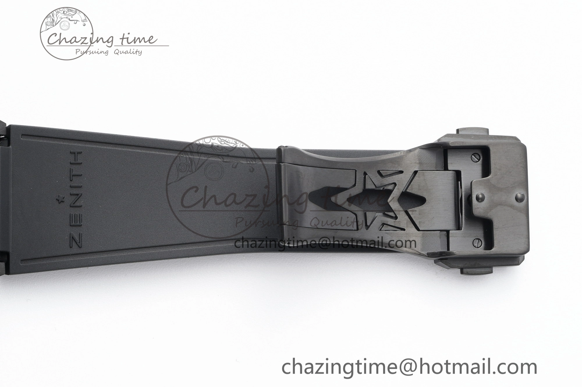 Defy Classic LF 1:1 Best Edition Skeleton Gray Dial Black Bezel on Black Rubber Strap A2892