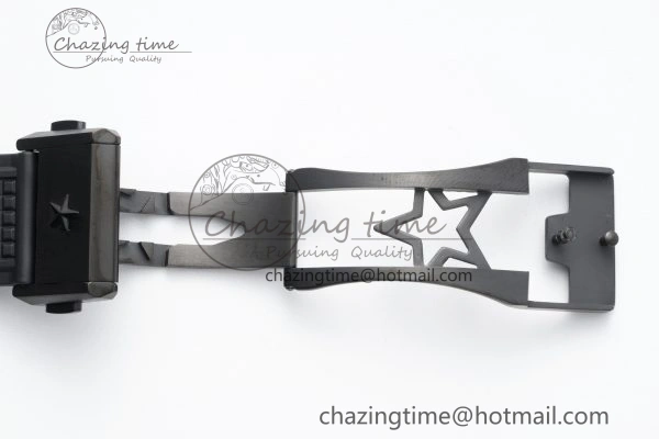 Defy Classic LF 1:1 Best Edition Skeleton Gray Dial Black Bezel on Black Rubber Strap A2892