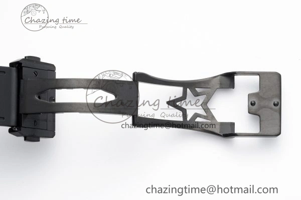 Defy Classic LF 1:1 Best Edition Skeleton Gray Dial Black Bezel on Black Rubber Strap A2892