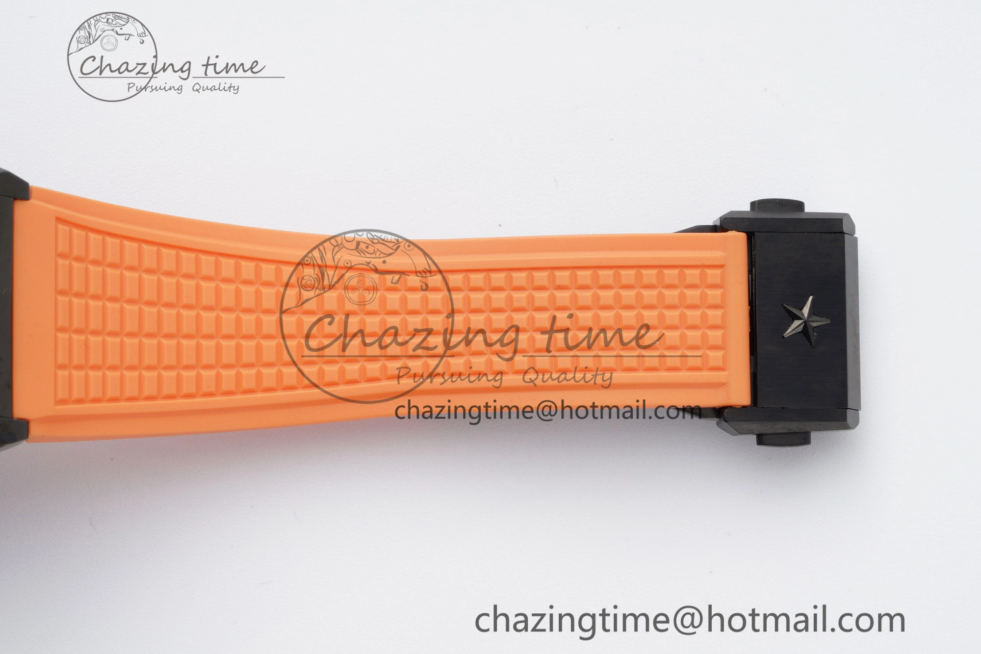 Defy Classic LF 1:1 Best Edition Skeleton Orange Dial Black Bezel on Orange Rubber Strap A2892