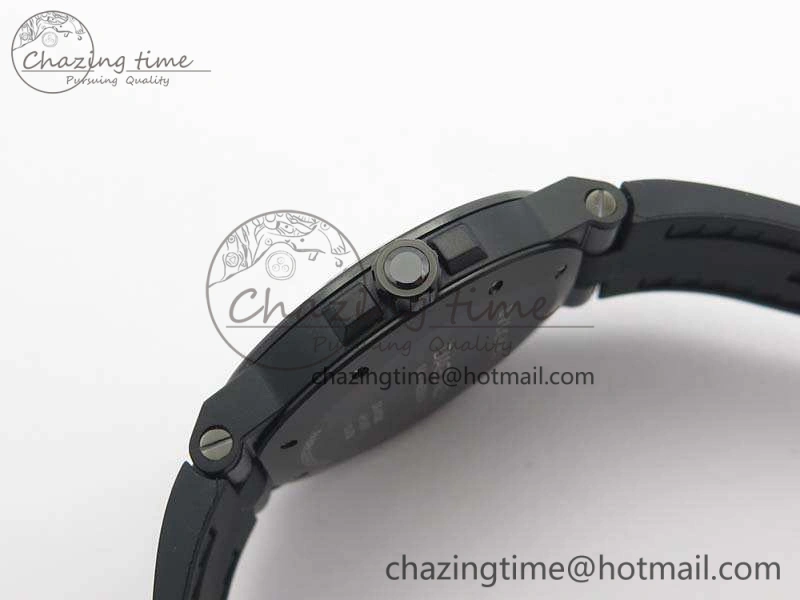 Diagono Magnesium PVD GF 1:1 Gray Textured Dial On Black Rubber Strap MIYOTA 9015 V2