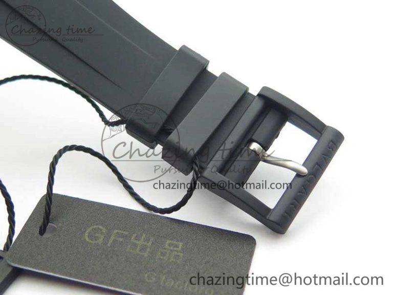 Diagono Magnesium PVD GF 1:1 Gray Textured Dial On Black Rubber Strap MIYOTA 9015 V2
