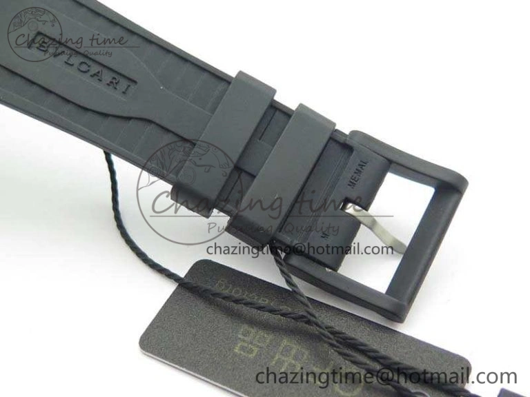 Diagono Magnesium PVD GF 1:1 Gray Textured Dial On Black Rubber Strap MIYOTA 9015 V2