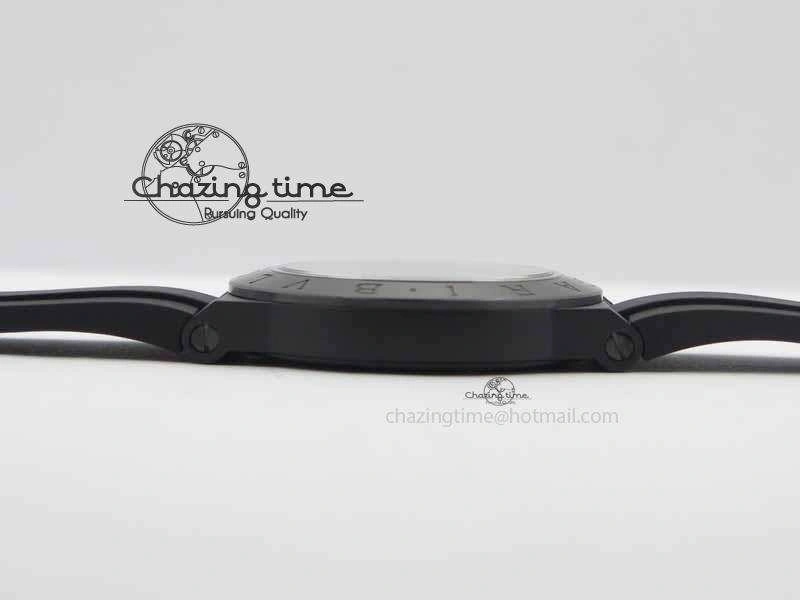 Diagono Magnesium PVD GF 1:1 Gray Textured Dial On Black Rubber Strap MIYOTA 9015